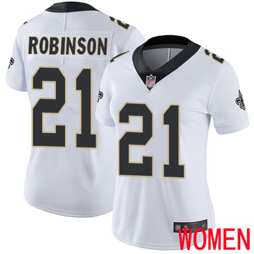 New Orleans Saints Limited White Women Patrick Robinson Road Jersey NFL Football #21 Vapor Untouchable Jersey